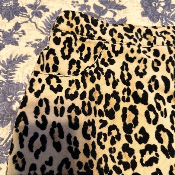 Gymboree Skort Soft Elastic Waist Front Pockets Leopard Print  Skirt Size 8 - Picture 2 of 8